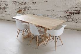 A maple table is ideal for those who are seeking a look that's both modern and timeless. Live Edge Dining Table Spalted Maple Stockton Heritage