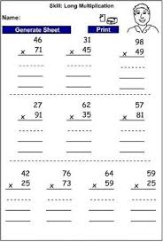 Free printable money worksheets (â£). Ks2 Maths Worksheets Multiplication Learning Printable Math Worksheet Ks2 Maths Kids Math Worksheets