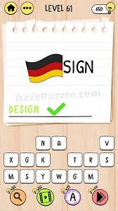 Dingbats level 61 comm walkthrough. Brain Test Tricky Words Level 61 Answer Daze Puzzle