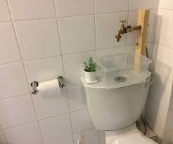 water saving toilet mounted basin : 8