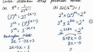 Kredit buat sumber matematik tingkatan 4 latihan bab 1 6 : Bab 4 Part 1 Matematik Tambahan Tingkatan 4 Kssm 4 1 Hukum Indeks Cute766