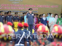 Pertandingan video ucapan penghargaan kreatif sempena sambutan hari anggota bomba sedunia 2020 video penyertaan dari nur azwa izzati bt abd. Sultan Perak Rasmi Sambutan Hari Anggota Bomba Sedunia 2017