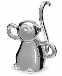 Umbra Zoola Monkey Ring Holder Jewelry Organization Ring Holder Cat Ring Holder