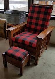 pin by tierney marsden on buffalo print plaid chair plaid decor cabin furniture