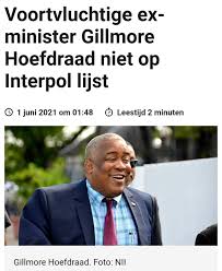 De instructie om de reisdocumenten in te trekken was al enkele maanden geleden aan ondergeschikten gegeven door minister albert ramdin van buitenlandse zaken, international business en. De Ex Minister Van Financien Gillmore Suriname Vandaag Facebook