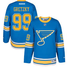 Wayne Gretzky St Louis Blues Men S Reebok Authentic Blue 2017 Winter Classic Jersey