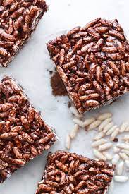 Allow the chocolate rice krispies treats to rest for 1 hour before serving. Healthy Rice Crispy Krispie Treats With Cocoa Nutrition In The Kitch