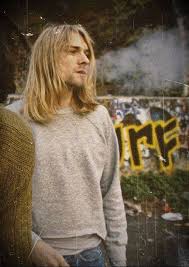 Kurt Cobain Long Hair Man Nirvana Kurt Cobain Nirvana Kurt