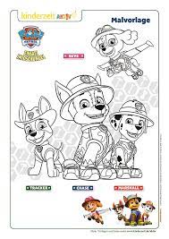 For these heroes, no job is too big und wenn ihr lieber malt, dann druckt eines der paw patrol ausmalbilder aus und legt gleich los! Paw Patrol Male Dein Dschungel Abenteuer Die Fachseite Fur Erzieher Innen