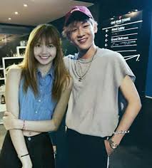 They both have known each other since they were still children . Pin By Dark Angel On Imagine Bambam Lisa Bambam Kpop Couples