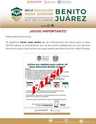 Jun 03, 2021 · programa bienestar ¡a esperar! Este Poster Sobre El Cobro De La Beca Universal Benito Juarez Es Falso