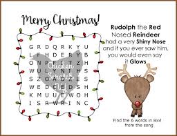 With this worksheet my pupils practice the christmas vocabulary. Free Printable Christmas Word Searches