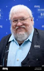 Game of Thrones creator George R R Martin Stock Photo