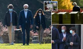His full name is robert hunter biden ii. Biden Attends Church And Visits Grave Of His Late Son Beau With Daughter Ashley And Grandson Hunter Daily Mail Online