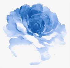 Ftestickers Watercolor Flower Blue Light Blue Watercolor Flower Transparent Png 1096x1024 Free Download On Nicepng