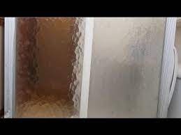How To Clean A Glass Shower Door With Bar Keepers Friend Youtube Glass Shower Doors Glass Shower Door Cleaner Shower Doors