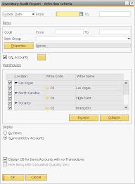 Inventory Audit Report Does Not Match Gl Account Balance