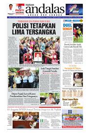 This company was established to operate in the. Epaper Andalas Edisi Kamis 14 April 2016 By Media Andalas Issuu