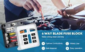 Alibaba.com offers 3,684 truck high deck products. Amazon Com Kohree 6 Way 12v Blade Fuse Block 12 Volt Waterproof Fuse Box Holder 6 Circuit W Negative Bus Fuse Box With Led Indicator For 12v 24v Automotive Truck Boat Marine Rv Van Vehicle