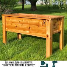 Made of cast stone, these planters are durable and outdoor safe. Cedar Planter Plans Raised Planter Box Planter Box Plans Etsy
