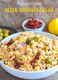 Cooked and served like rice, couscous has been around for centuries. Couscous Salad Made In The Pressure Cooker Healing Tomato Recipes