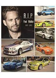 Paul walker eine letzte fahrt auto fenster stoßstange vinyl aufkleber aufkleber, jede farbe. R I P Paul Walker Limited Edition Paul Walker Car Paul Walker Paul Walker Tribute