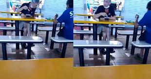 One of the older housing estates in singapore and there is some. Uncle Spotted Spitting On The Floor Repeatedly Tanglin Halt Market