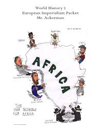 World History 2 European Imperialism Packet Mr Ackerman