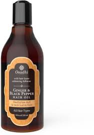 Regular use of black pepper on scalp strengthens hair follicles and decreases shedding. Osadhi Hair Oil For Hair Growth Hair Fall And Regrowth With Ginger And Black Pepper For Dry Damadged Woman And Men 300 Ml Hair Oil Price In India Buy Osadhi Hair