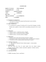 English lesson plan (rpp mata pelajaran bahasa inggris untuk smk) saturday, 14 february 2015 new semester, it's mean meet with a new subject we will learn, new lectures, and also new nutrition of our brain in learning english. Lesson Plan Kls 2 Lesson Plan Education Theory