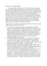 Doc Commentaire Le Monologue De Figaro Sylvie Lescarret Academia Edu