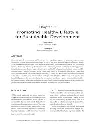 Promotional giveaway items can help raise your brand visibility and spread the word about your products or services. Pdf Promoting Healthy Lifestyle For Sustainable Development