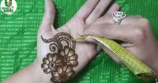 New Year Mehndi Design For Front Hand Youtube Front Mehndi Design Mehndi Designs Beginner Henna Designs