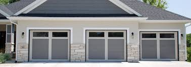 This new york state homeowner stripped the layers. Steel Wood Garage Door Courtyard Collection