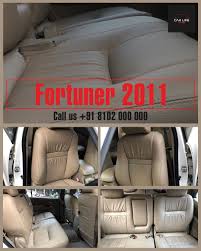 Best Branded Car Seat Covers In Chandigarh This Stunning Toyota Fortuner 2011 Model Is All Set To Thrill The Roads With Its Branded Interior Suiting S Installed