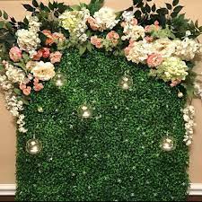 Beautiful Enchanted Garden Theme Bridal Shower Floral Greenery Wall With Hanging Orb Tea Garden Bridal Showers Garden Theme Wedding Bridal Shower Decorations