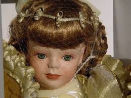 Treasured Heirloom Angelica by Sandi Sutton MartinhO 184/2000 Porcelain 24"  Doll