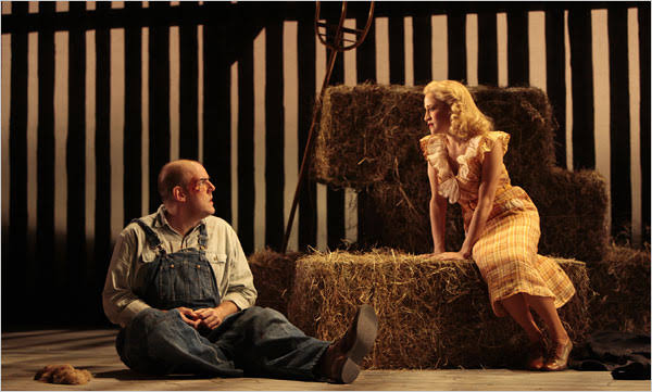 A Stark and Sensual 'Of Mice and Men' - The New York Times