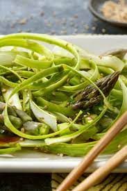 Asparagus Salad Japanese Style Recipe Recipe Asparagus Salad Asparagus Asparagus Recipe