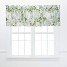Shaped, scalloped, layered valances are great choices for framing your window.read more. C F Home Colonial Williamsburg Magnolia Garden Green And White Window Valance Target