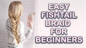 You don't have to look flat when you pull back your hair. Easy Fishtail Braid Tutorial For Beginners Tips For Thin Hair Youtube
