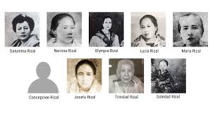 Si josé protacio rizal mercado y alonso realonda ay ang tinuturing pambansang bayani ng pilipinas. Jose Rizal S Sisters Joserizal Com