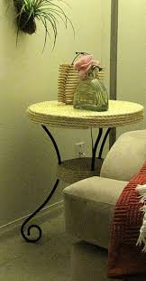 Rope Ain T Just For Jumpin Nautical Rope Table Ikea Hackers Diy Home Furniture Yard Furniture Plans Furniture