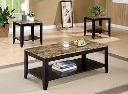 Check spelling or type a new query. 700155 3 Pc Red Barrel Studio Schoemann Espresso Finish Wood Faux Marble Top Coffee Table Set