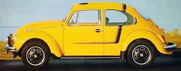 Kamei Beetle Yellow Car