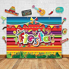 Amazon Com Summer Fiesta Theme Photography Backdrop And Studio Props Diy Kit Great As Mexic Mexican Party Theme Mexican Birthday Parties Pool Birthday Party