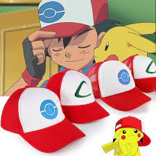 Pokemon Go Cosplay Costume Props 2 Style To Choose Anime Pokemon Ash Ketchum Adjustable Curved Visor Hat Baseball Ca Pokemon Costumes Costume Props Pokemon Cap
