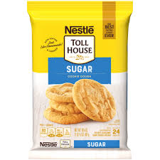 Easy to make, but tastes great. Refrigerated Sugar Cookie Dough Nestle Toll House