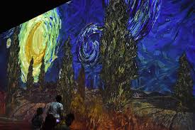 Pour une prochaine réalisation en arts visuels avec mes élèves voici un fond pour réaliser une pièce après avoir étudié la chambre de vincent van gogh. Toronto Grand Prix Tourist A Toronto Blog The Van Gogh Picture Show In Toronto A Toronto Blog