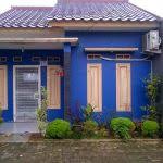 Pemilihan warna cat untuk bagian depan rumah minimalis memang sangat penting sekali. Contoh Warna Cat Rumah Minimalis Biru Eksterior Rumah 1896